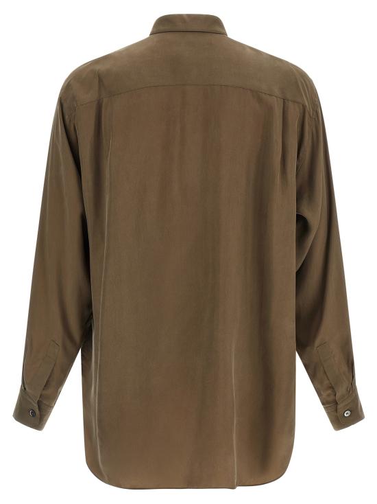 26FW 슈타인 긴팔 셔츠 ST1654KHAKI Brown - SSSTEIN