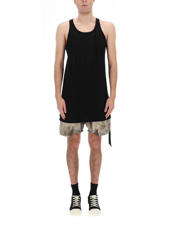 26SS 릭 오웬스 민소매 티셔츠 DU01F4169BH09 BLACK - RICK OWENS