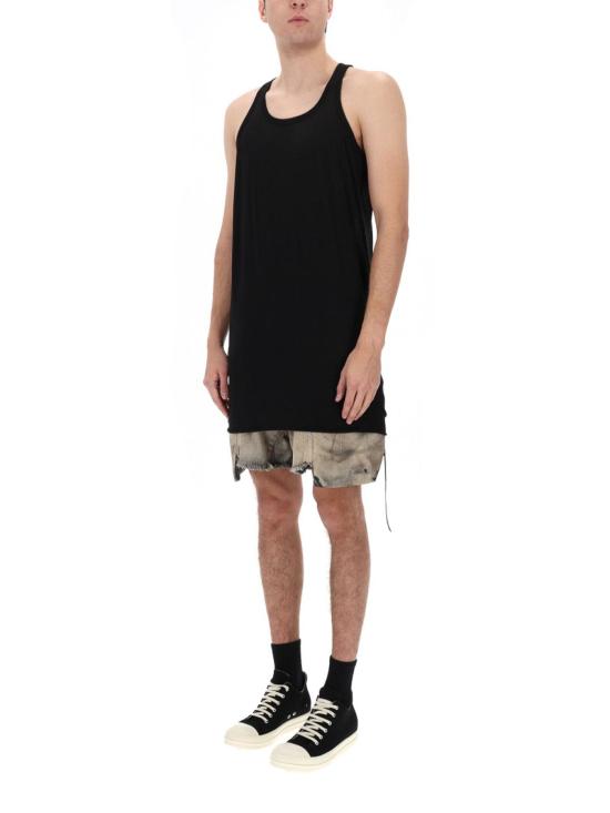 26SS 릭 오웬스 민소매 티셔츠 DU01F4169BH09 BLACK - RICK OWENS