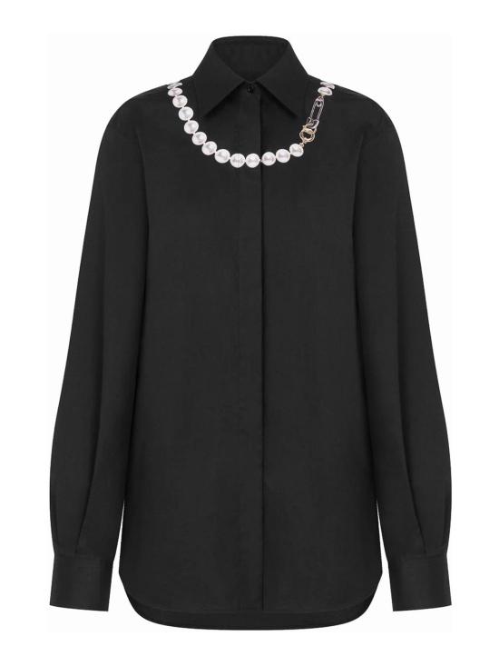 26SS 모스키노 블라우스 21705311555 BLACK
