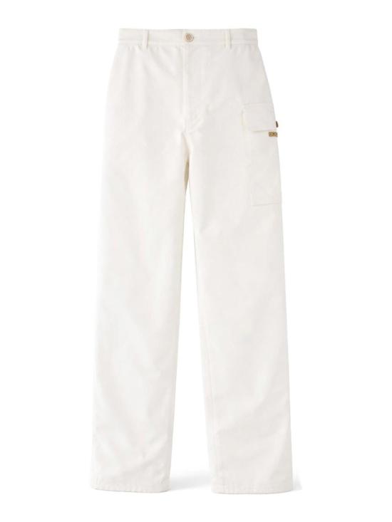 26SS 마르니 스트레이트 팬츠 PAMA0637A1UTC56700W01 White