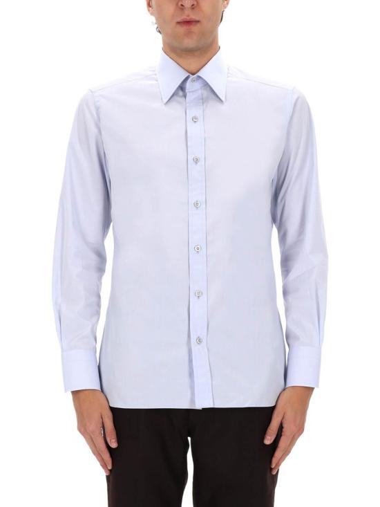 26SS 톰포드 셔츠 HSBC01CGS11UAD BLUE - TOMFORD