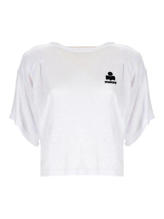 26SS 이자벨마랑에뚜왈 키안제 티셔츠 TS0313FAA1N09E20WH WHITE