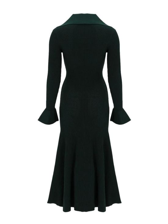 26SS 셀프 포트레이트 롱 원피스 RS26138MAGGREEN - SELF PORTRAIT