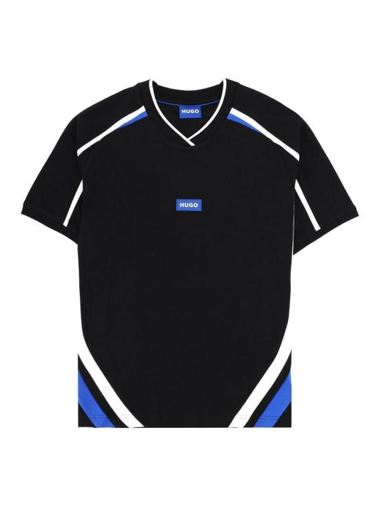 26SS 휴고보스 반팔 티셔츠 50556611102761E18 BLACK