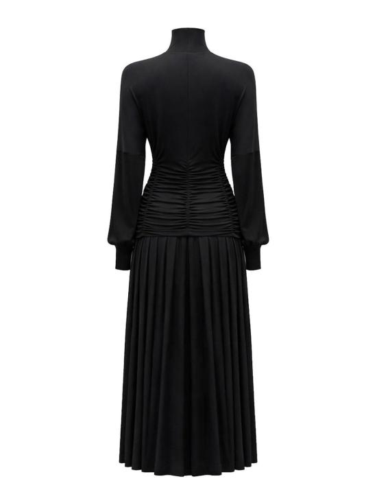26SS 가니 롱 원피스 A1030247099 Black - GANNI
