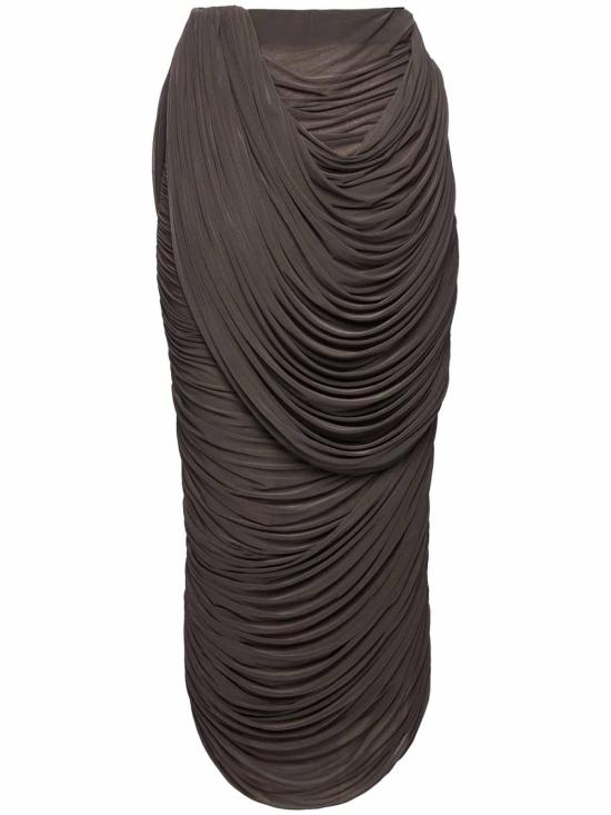 26SS 마그다뷰트림 롱 스커트 302426BROWN - MAGDA BUTRYM
