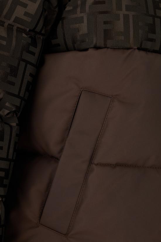 25FW 펜디 패딩 FAN225AT91 F1T6H MARRONESCURO - FENDI