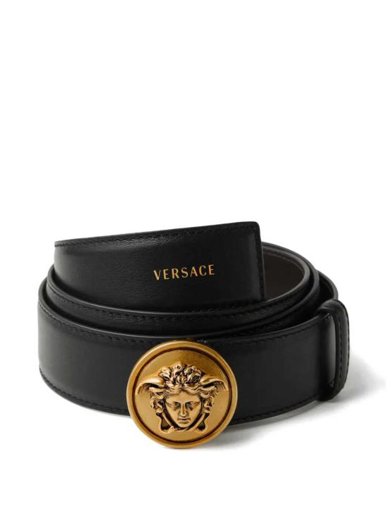 26FW 베르사체 벨트 1024410DVTP1 1B55J BLACK GOLD