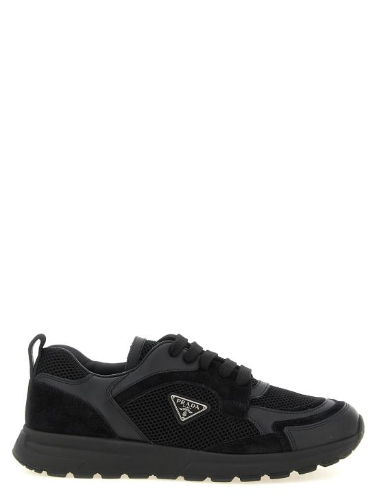 26FW 프라다 프랙스 레이스업 스니커즈 2EE489FG0003ZQDF0002 Black