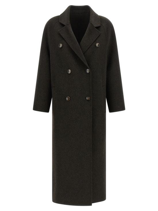 26FW 루루 드 세종 코트 IRVINBROWNMELANGE