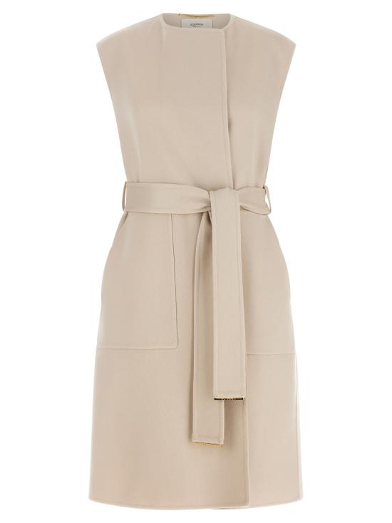 26FW 아뇨나 베스트 TV1201D7036N14 Beige