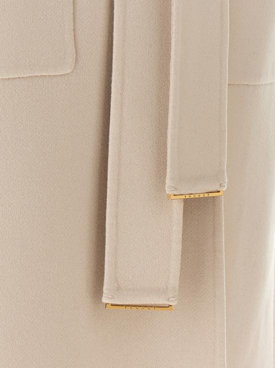 26FW 아뇨나 베스트 TV1201D7036N14 Beige - AGNONA