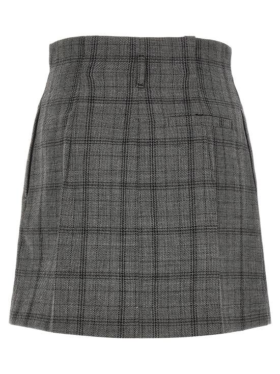 26FW 텔라 미디 스커트 110096010572Y001 Gray - TELA