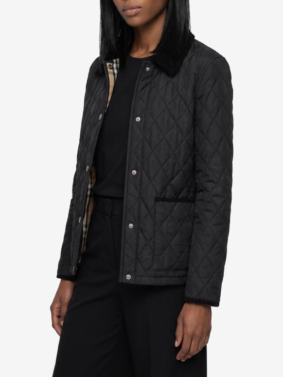 26FW 버버리 퀼팅 나일론 자켓 8107510 BLACK - BURBERRY