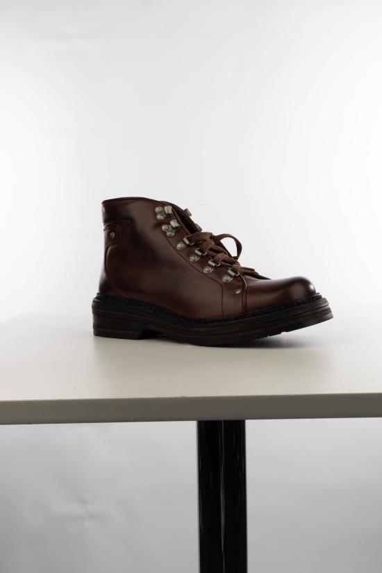 26FW 미우미우 레더 부티 5T800EFA0405OD F0201 CAFFE - MIU MIU