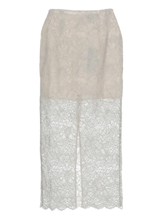 26SS 로테이트 미디 스커트 115703039039 Neutrals