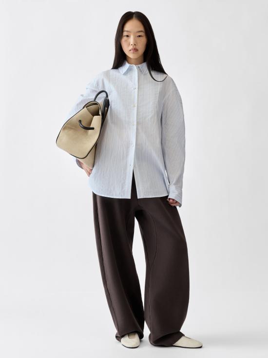 26FW 자크뮈스 스트레이트 팬츠 PAU00286AJ00325 881 Dark brown - JACQUEMUS