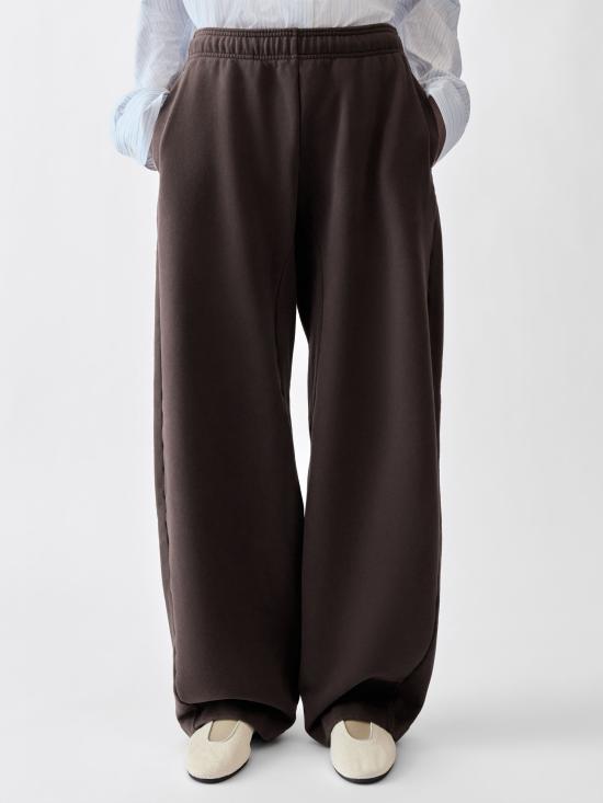 26FW 자크뮈스 스트레이트 팬츠 PAU00286AJ00325 881 Dark brown - JACQUEMUS