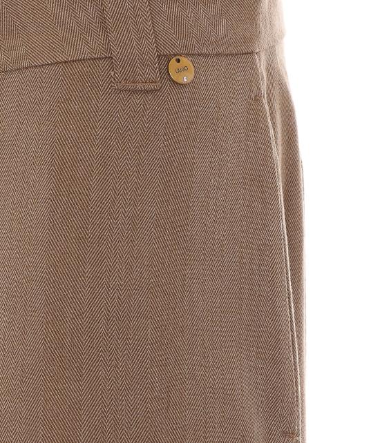 26FW 리우조 스트레이트 팬츠 WF6087T732A L9179 Beige - LIU JO