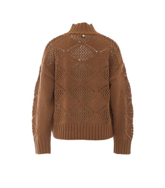 26FW 리우조 터틀넥 WF6287MA37R 81020 BROWN - LIU JO
