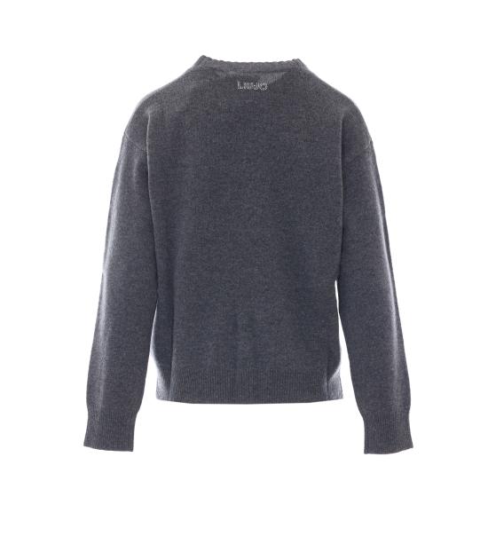 26FW 리우조 스웨터 WF6455MS009 L9451 GREY - LIU JO