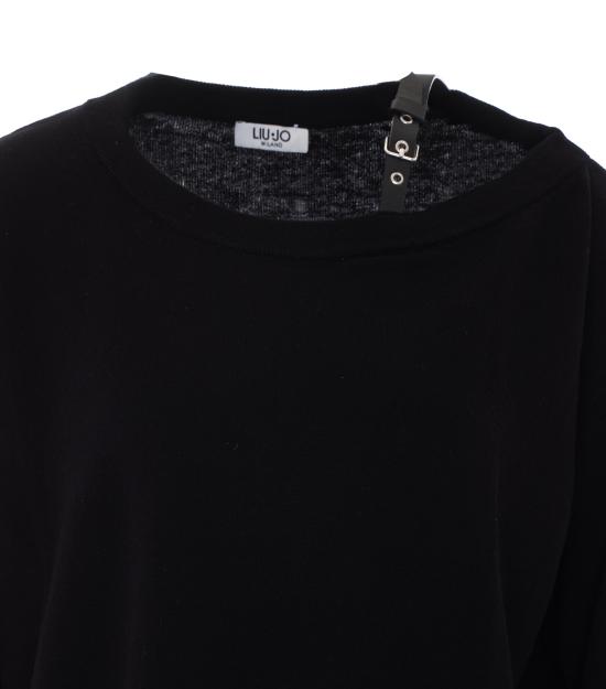 26FW 리우조 스웨터 WF6392MA52S 22222 BLACK - LIU JO