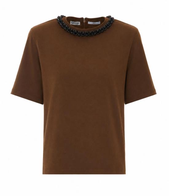 26FW 에센셜앤트워프 반팔 티셔츠 KARDINAL BA08 BROWN