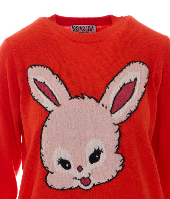 26FW 에센셜앤트워프 스웨터 KAPITAL K1FS ORANGE - ESSENTIEL ANTWERP