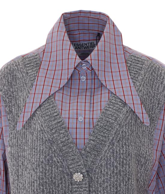 26FW 에센셜앤트워프 수트 자켓 KUTE K1MM GREY - ESSENTIEL ANTWERP