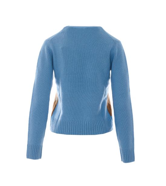 26FW 발렌타인 스웨터 B1P652 5K00893028 BLUE - BALLANTYNE