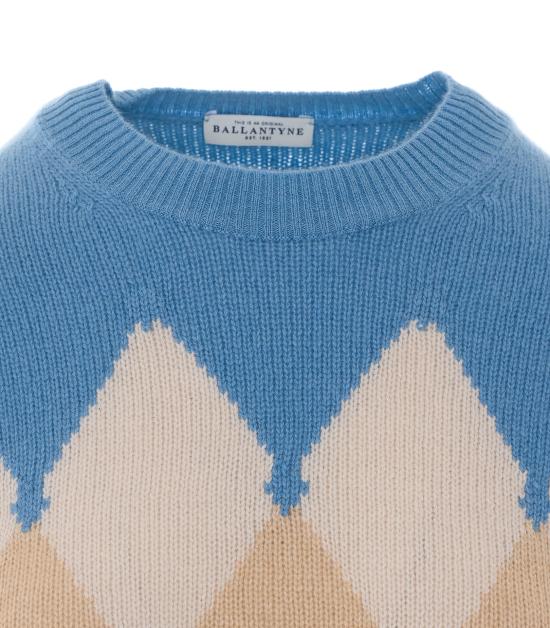 26FW 발렌타인 스웨터 B1P652 5K00893028 BLUE - BALLANTYNE