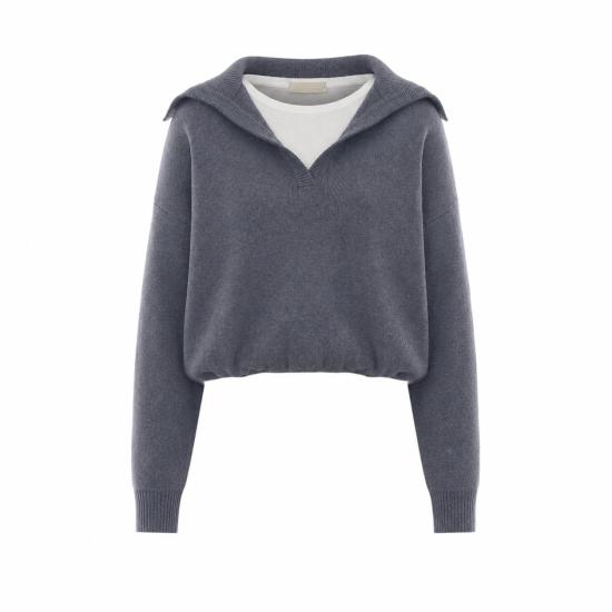 26FW 엘레 스웨터 0009 GRIGIO GREY