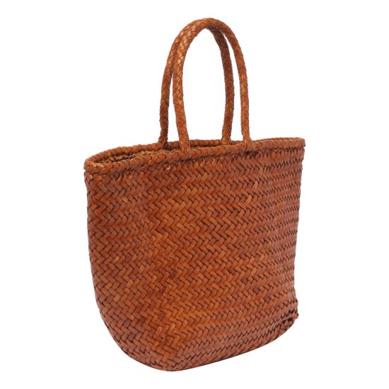 26FW 드래곤디퓨전 그레이스 바스켓 스몰 백 8813 TAN BLACK EDGE BROWN - DRAGON DIFFUSION