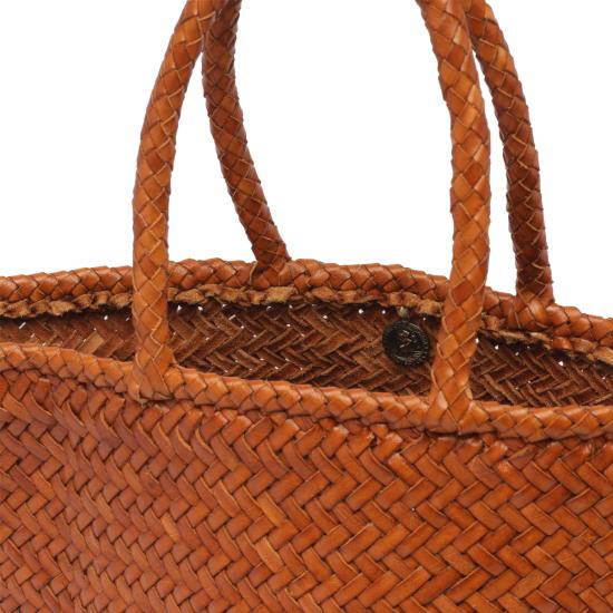 26FW 드래곤디퓨전 그레이스 바스켓 스몰 백 8813 TAN BLACK EDGE BROWN - DRAGON DIFFUSION