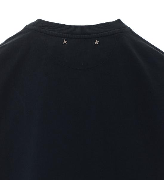 26FW 골든구스 반팔 티셔츠 GWP01874 P00189790456 BLACK - GOLDEN GOOSE