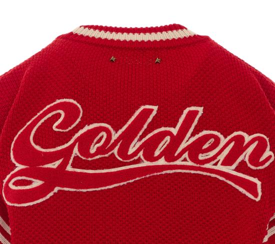 26FW 골든구스 스웨터 GWP02794 P00267240605 RED - GOLDEN GOOSE