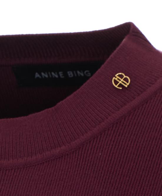 26FW 애니빙 스웨터 A0812717 BGN28BURGUNDY RED - ANINE BING