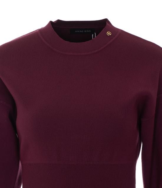 26FW 애니빙 스웨터 A0812717 BGN28BURGUNDY RED - ANINE BING