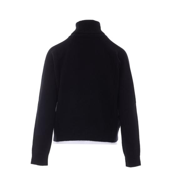 26FW 리우조 터틀넥 WF6369MS009 22222 BLACK - LIU JO