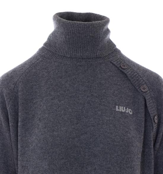 26FW 리우조 터틀넥 WF6369MS009 02050 GREY - LIU JO