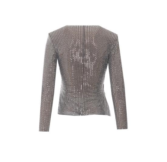 26FW 셀프 포트레이트 긴팔 티셔츠 154T GREY - SELF PORTRAIT