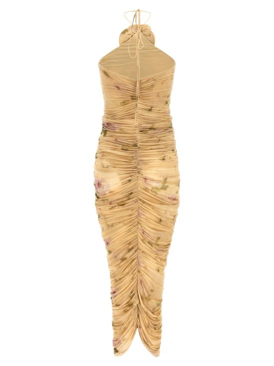 26FW 마그다뷰트림 롱 원피스 Dress37 베이지 드레스 - MAGDA BUTRYM