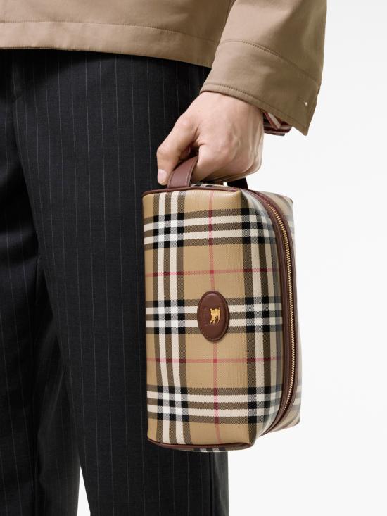 26FW 버버리 클러치/파우치 8128246 A7026 Beige - BURBERRY