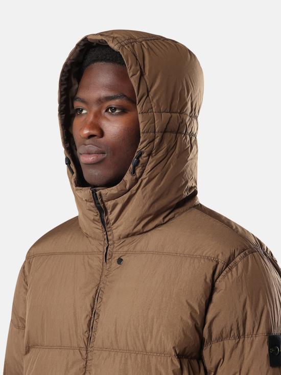 26FW 스톤 아일랜드 크링클 렙스 NY 패딩 재킷 L2S154100037S0A23 V007C MARRONE - STONE ISLAND