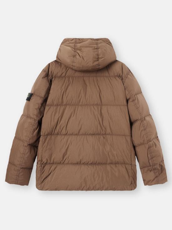 26FW 스톤 아일랜드 크링클 렙스 NY 패딩 재킷 L2S154100037S0A23 V007C MARRONE - STONE ISLAND