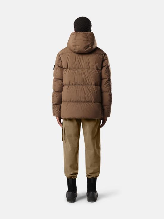 26FW 스톤 아일랜드 크링클 렙스 NY 패딩 재킷 L2S154100037S0A23 V007C MARRONE - STONE ISLAND