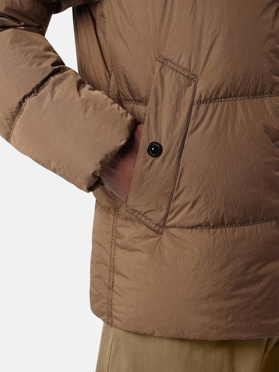 26FW 스톤 아일랜드 크링클 렙스 NY 패딩 재킷 L2S154100037S0A23 V007C MARRONE - STONE ISLAND