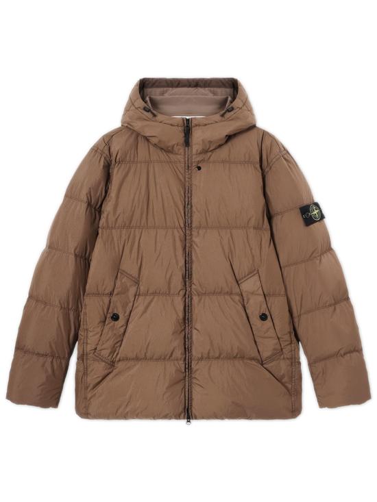 26FW 스톤 아일랜드 크링클 렙스 NY 패딩 재킷 L2S154100037S0A23 V007C MARRONE