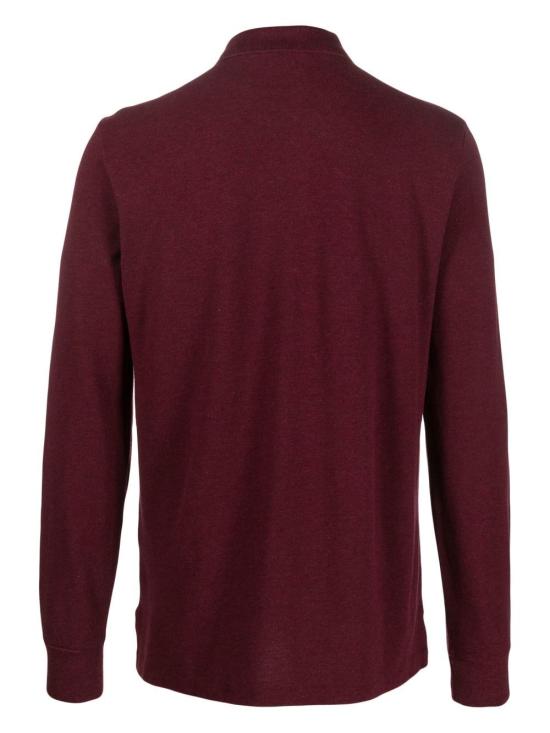 26FW 폴로 랄프로렌 클래식 핏 코튼 폴로 셔츠 710680790 095 BORDEAUX - POLO RALPH LAUREN